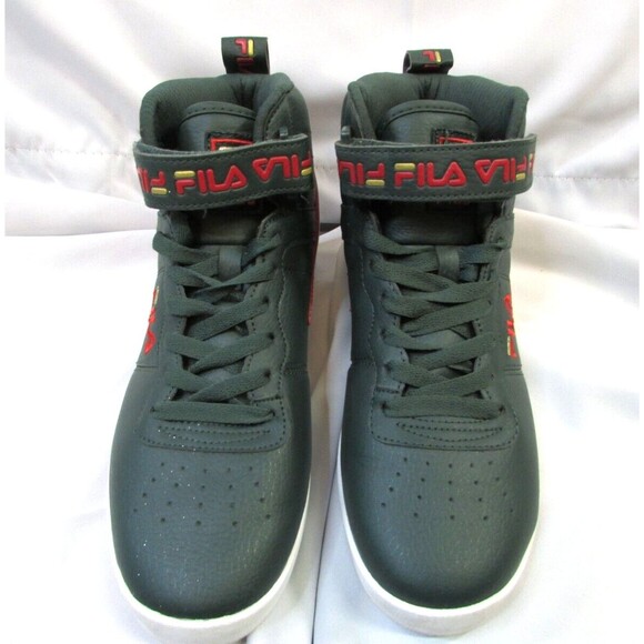 Fila Mens Vulc 13 11F129LT-124 Green/White/Red Active Shoes Sneakers Sz 8.5 main image 4